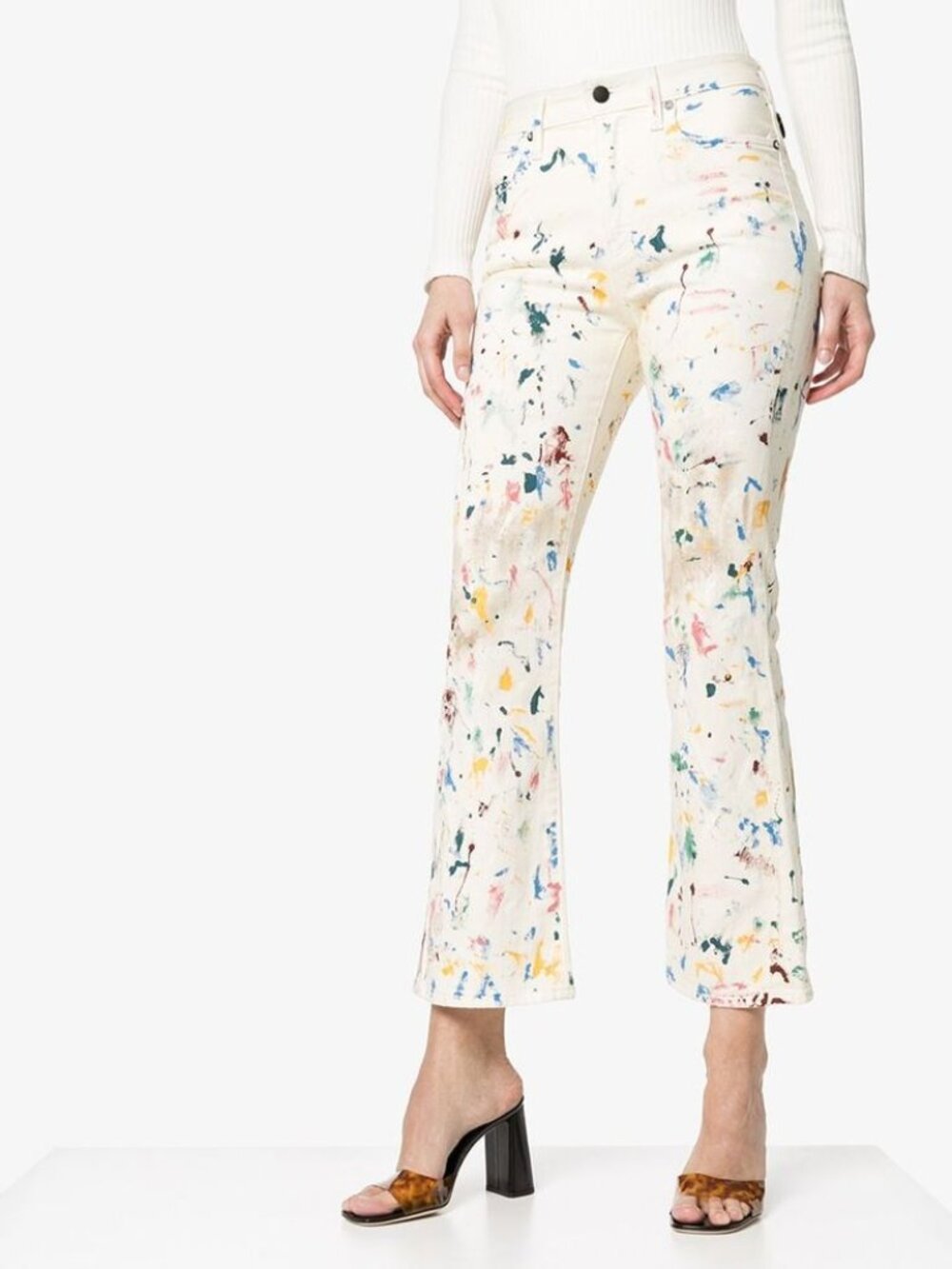 Simon Miller Splatter Paint Jeans